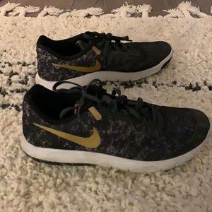 Nike Black & Gold Sneakers